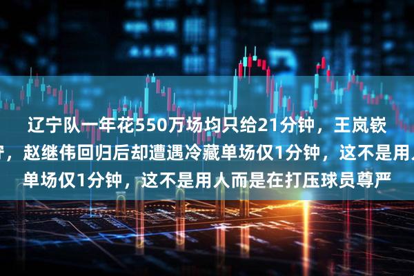 辽宁队一年花550万场均只给21分钟，王岚嵚曾独撑后卫线拼命防守，赵继伟回归后却遭遇冷藏单场仅1分钟，这不是用人而是在打压球员尊严